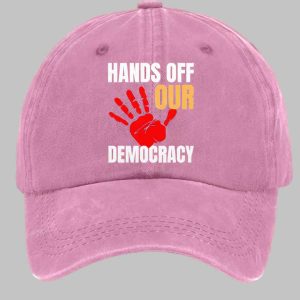 Unisex FDT Hands Off Our Democracy Hat 2
