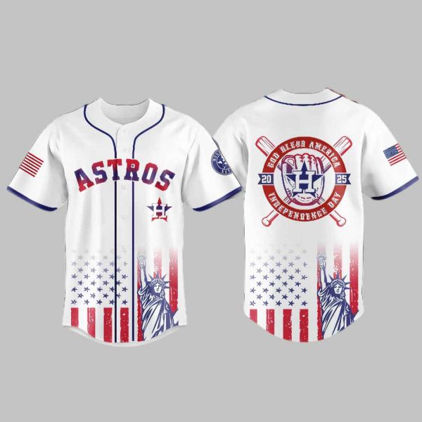 2025 Astros Independence Day Jersey 1