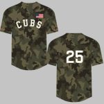 2025 Cubs Armed Forces Jersey Giveaway