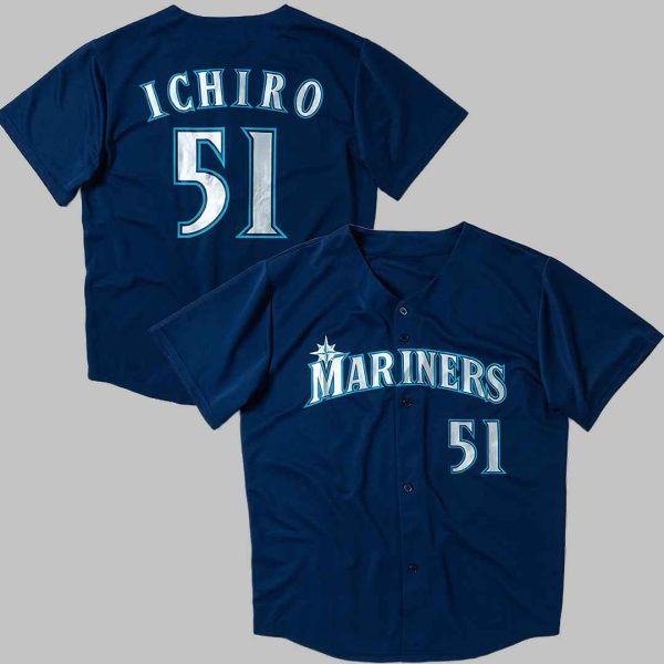 2025 Mariners Ichiro Jersey Night Jersey Giveaway 3