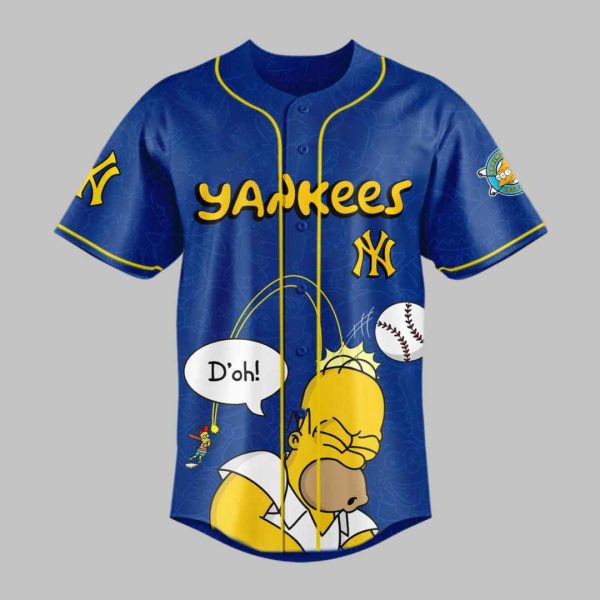 2025 Yankees The Simpsons Jersey 2