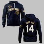 Chicago Pope Leo 14 Bears Hoodie