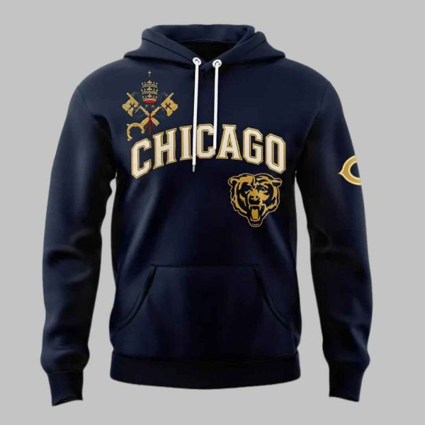 Chicago Pope Leo XIV Bears Hoodie 3