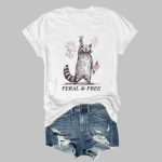 Feral And Free 4th Of July Shirt
