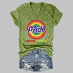 Pride Removes Stubborn Orange Stains Print T-Shirt