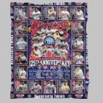 Twins 1425th Anniversary 1901 2026 Blanket