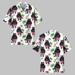 Black Cat Independence Day Hawaiian Shirt