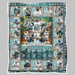 Dolphins 60th Anniversary 1965 2025 Blanket