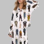 Dr Who Silky Satin Pajama Set