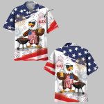 Eagle Grilling Independence Day Hawaiian Shirt