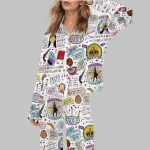 Hamilton Musical Silky Satin Pajama Set