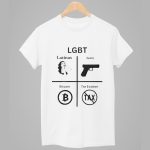 LGBT Latinas Guns Bitcoin Tax Evasion Shirt