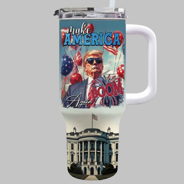 Make America Boom Again Stanley Tumbler 2