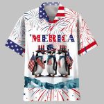 Penguins Usa Hawaiian Shirt