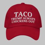 TACO Trump Always Chickens Out Hat