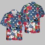 Trump 4th Of July Great Again Hawaiian Shirt
