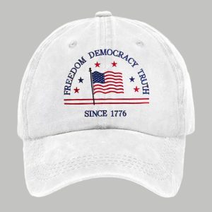 FDT Freedom Democracy Truth Since 1776 Printed Hat 1