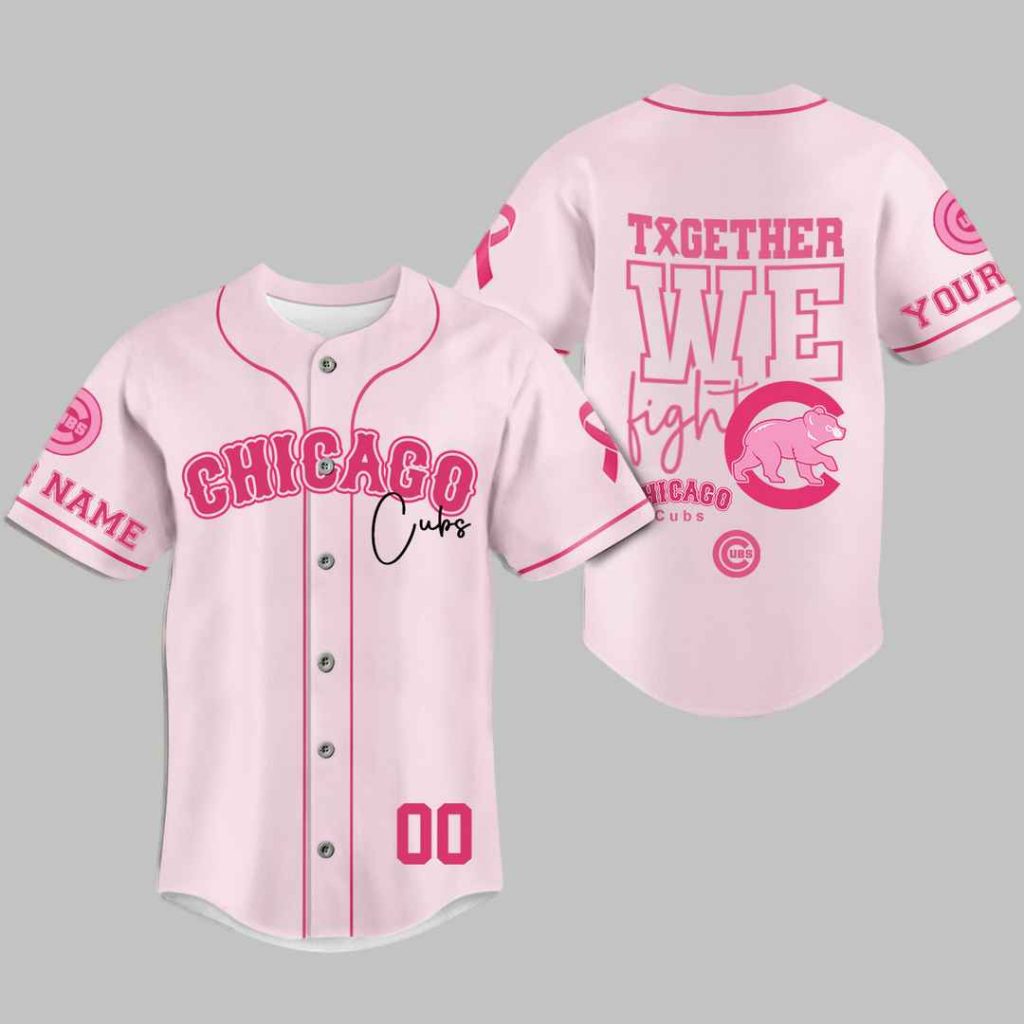 2025 Cubs Breast Cancer Awareness Jersey 3
