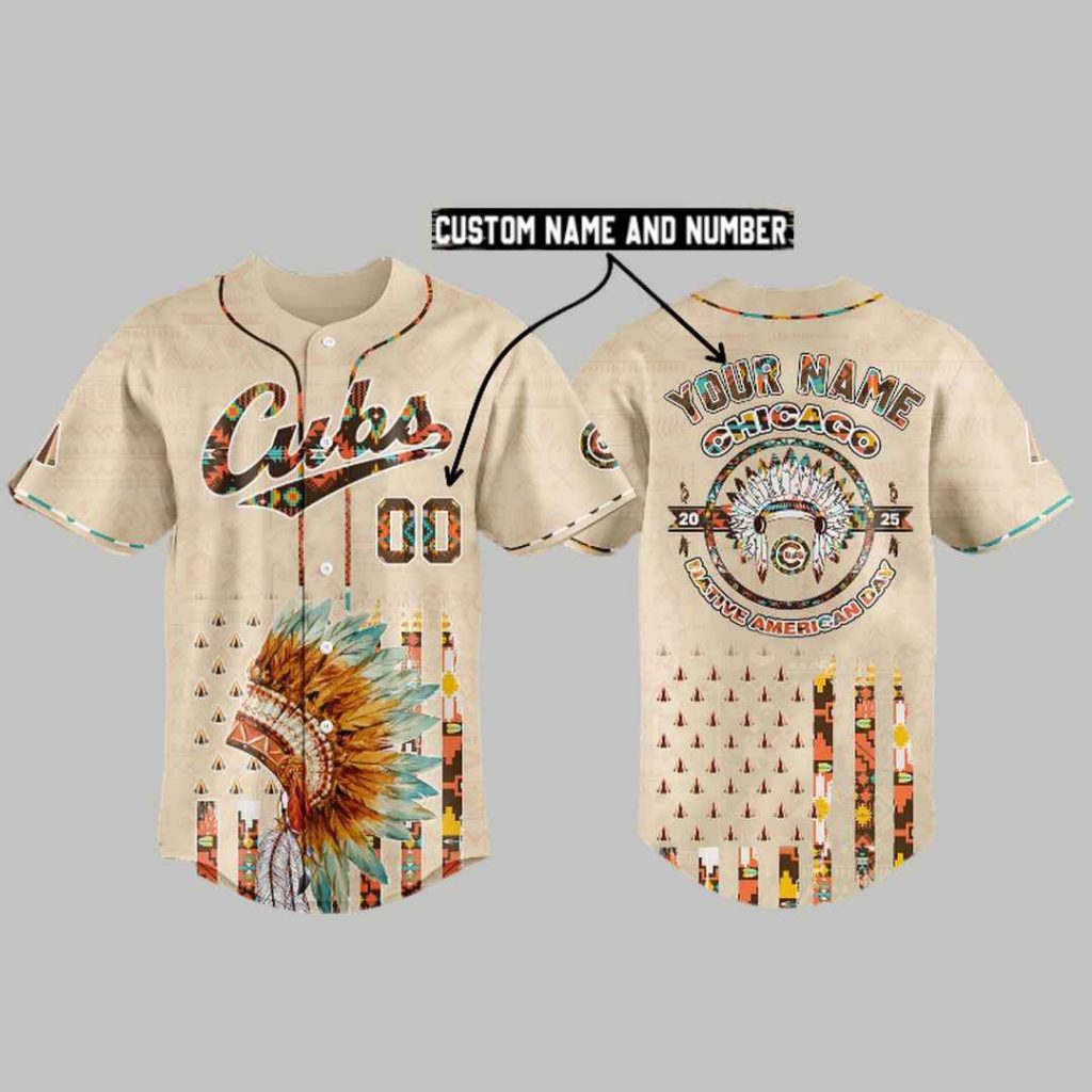 2025 Cubs Native American Heritage Month Jersey 3 2025 Cubs Native American Heritage Month Jersey 3