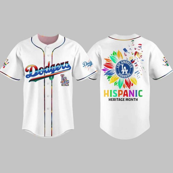 2025 Dodgers National Hispanic Heritage Month Jersey 3