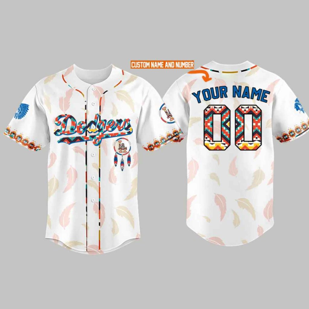 2025 Dodgers Native American Heritage Month Jersey 3 2025 Dodgers Native American Heritage Month Jersey 3