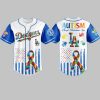 2025 Dodgers Special Autism Awareness Month Jersey 1
