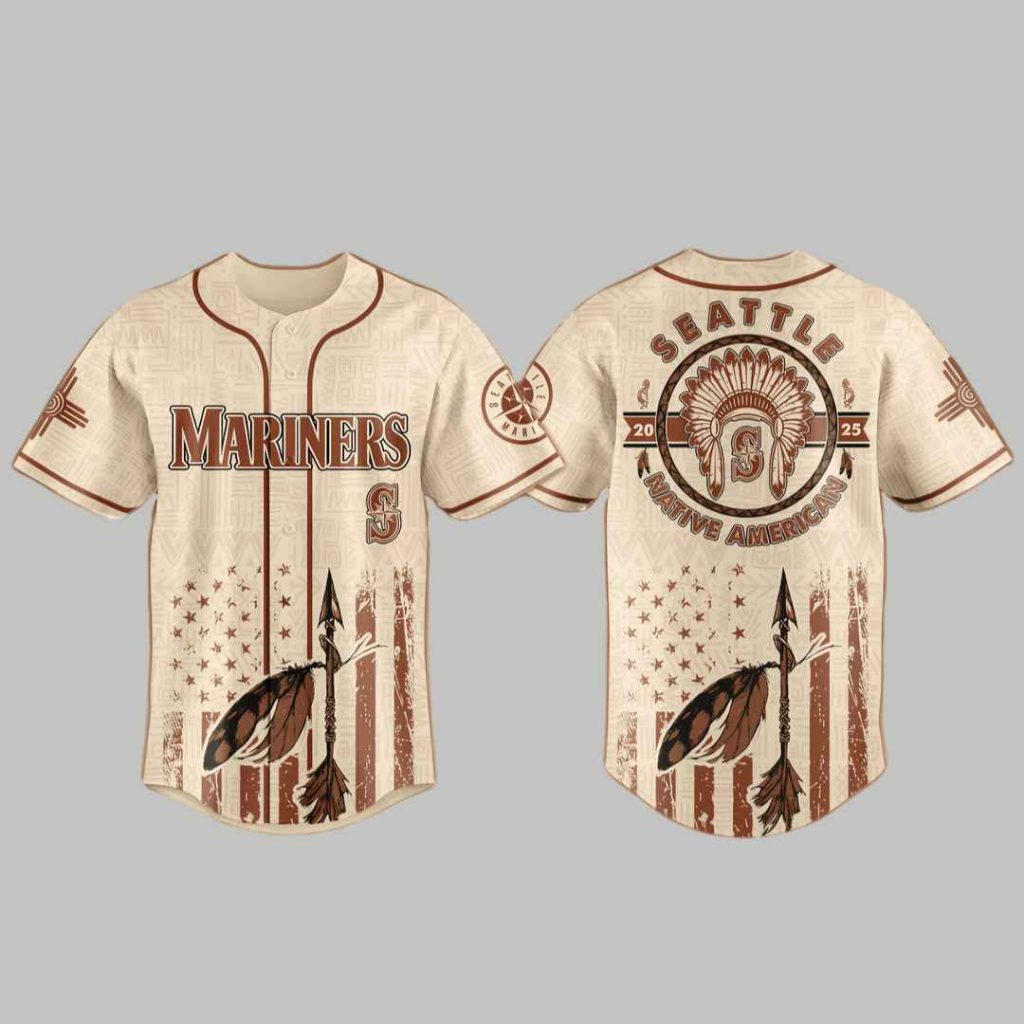2025 Mariners Native American Heritage Month Jersey 3