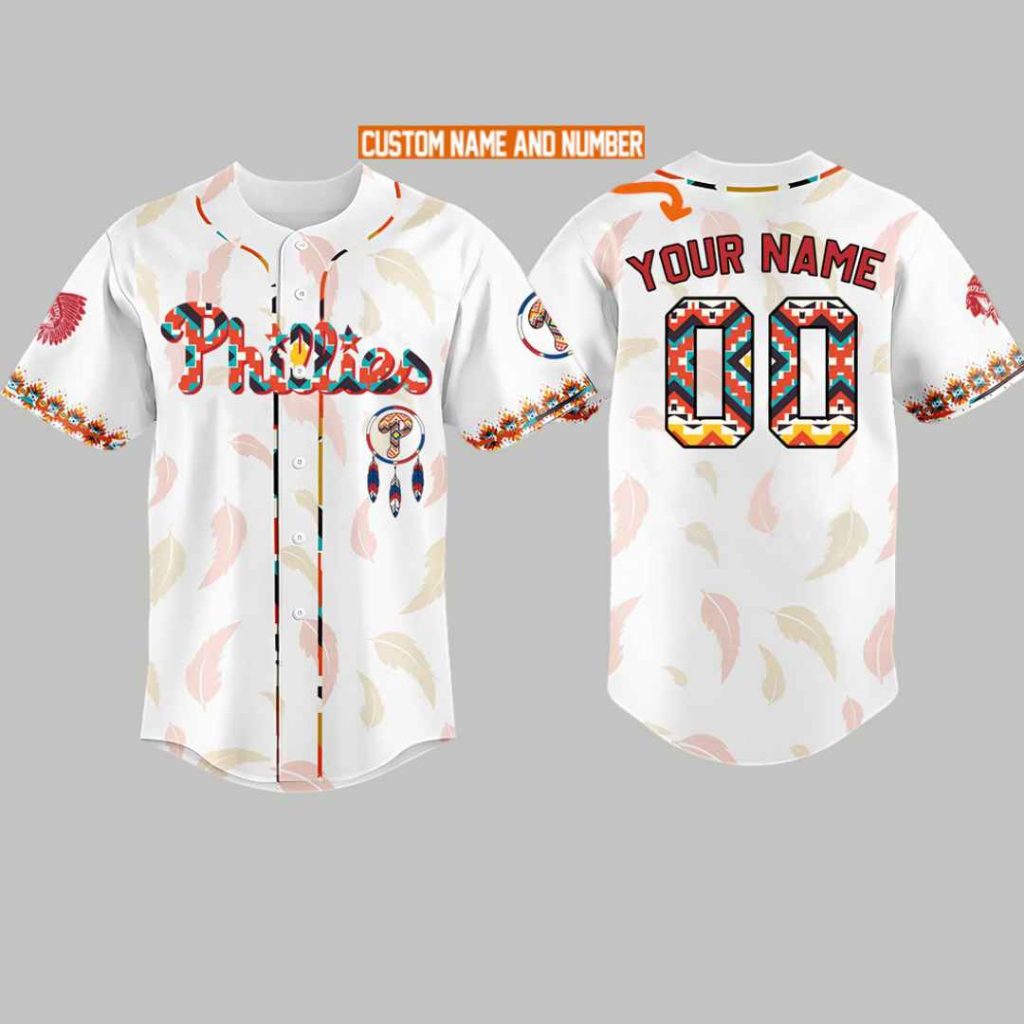 2025 Phillies Native American Heritage Month Jersey 3 2025 Phillies Native American Heritage Month Jersey 3