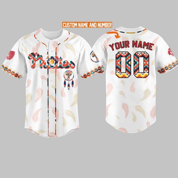 2025 Phillies Native American Heritage Month Jersey 3