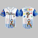 2025 Phillies Special Autism Awareness Month Jersey