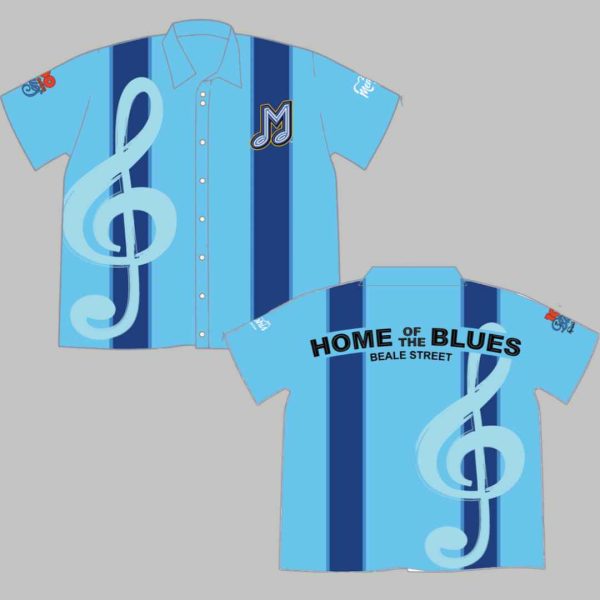 2025 Redbirds Memphis Blues Night Hawaiian Shirt Giveaway 1