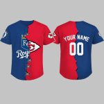 2025 Royals and Chiefs Custom Name Jersey