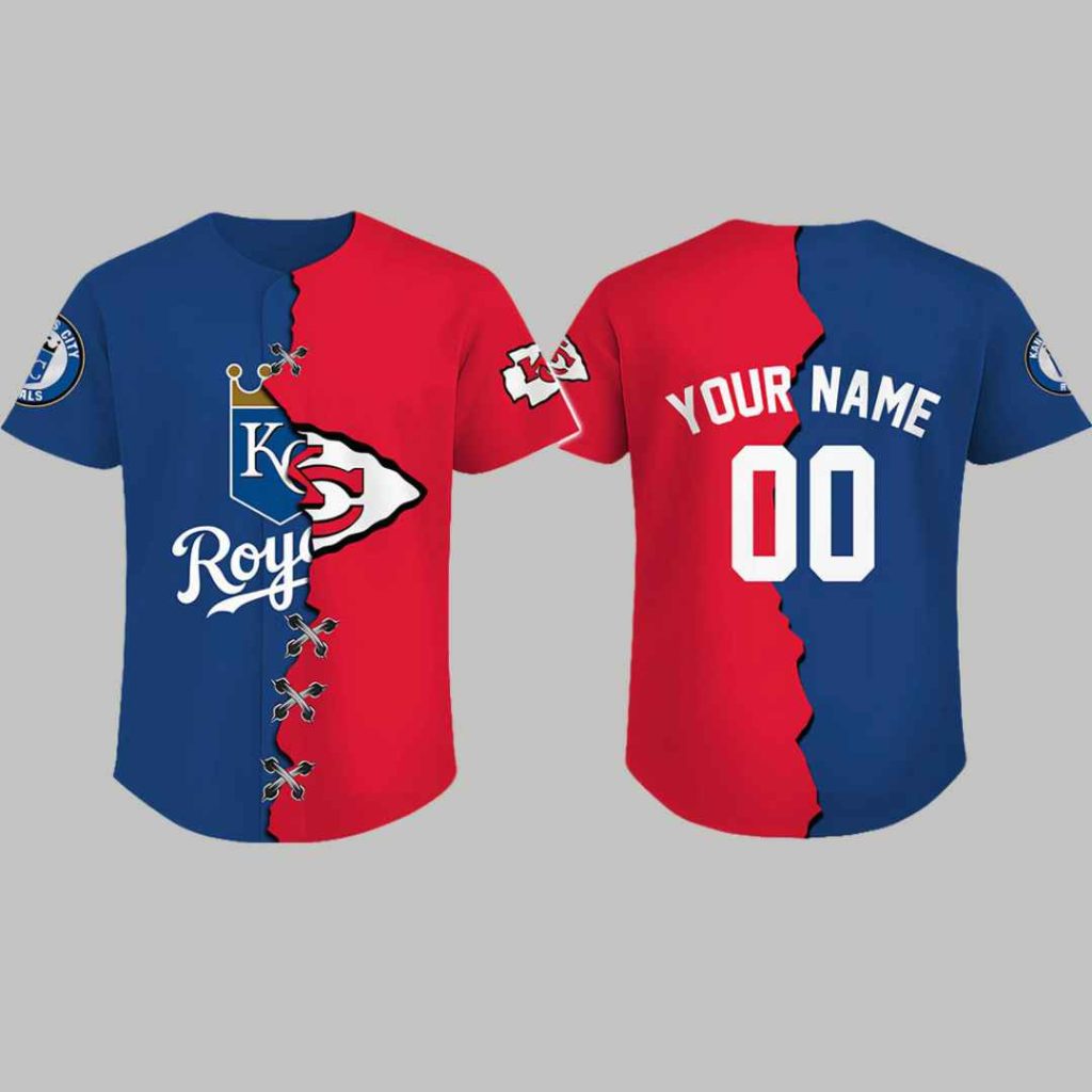 2025 Royals and Chiefs Custom Name Jersey 3 2025 Royals and Chiefs Custom Name Jersey 3