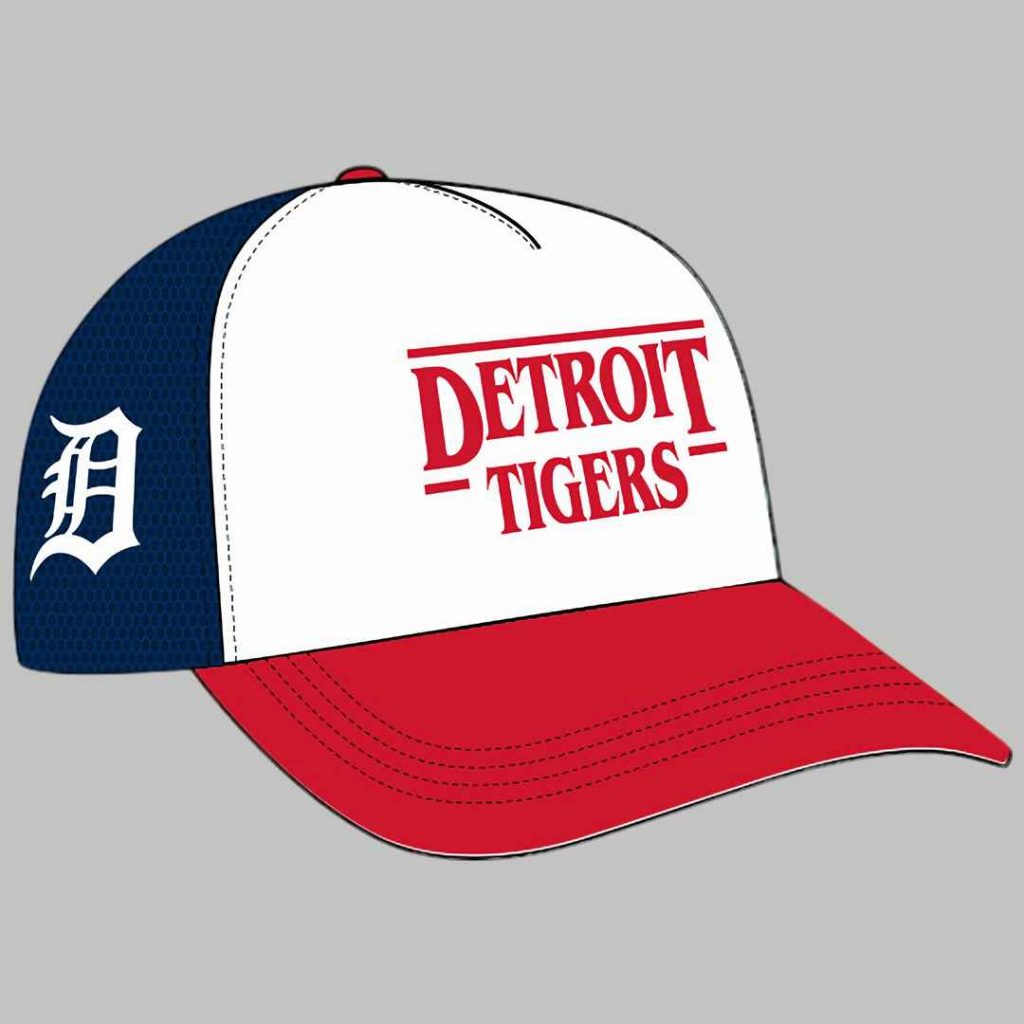 2025 Tigers Stranger Things Hat Giveaway 1 2025 Tigers Stranger Things Hat Giveaway 1