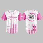 2025 Tigers x Breast Cancer Awareness Game Night Baseball Jersey