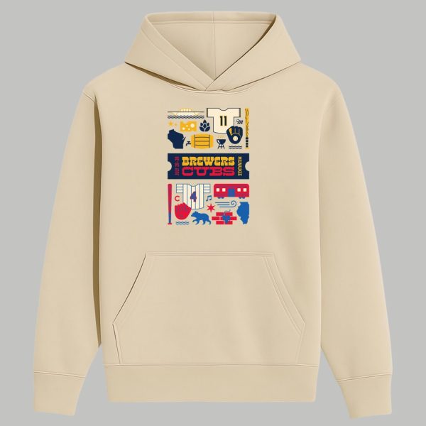 Brewers Cubs The Fourth Entry In Artist Game Card Series Shirt 3