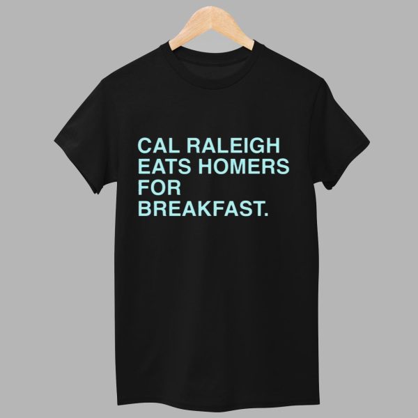 Cal Raleigh Eats Homers For Breakfast Shirt 1