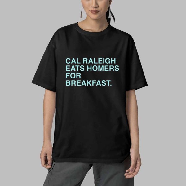 Cal Raleigh Eats Homers For Breakfast Shirt 5