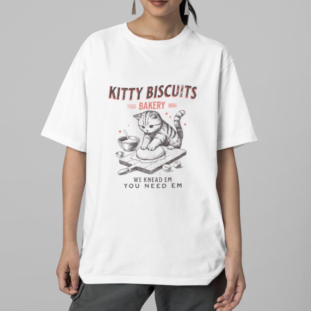 Cat Biscuits Bakery We Knead Em You Need Em Shirt 5