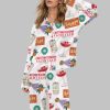 Chattahoochee Yacht Club Silky Satin Pajama Set 1