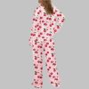 Cherries Silky Satin Pajama Set 4