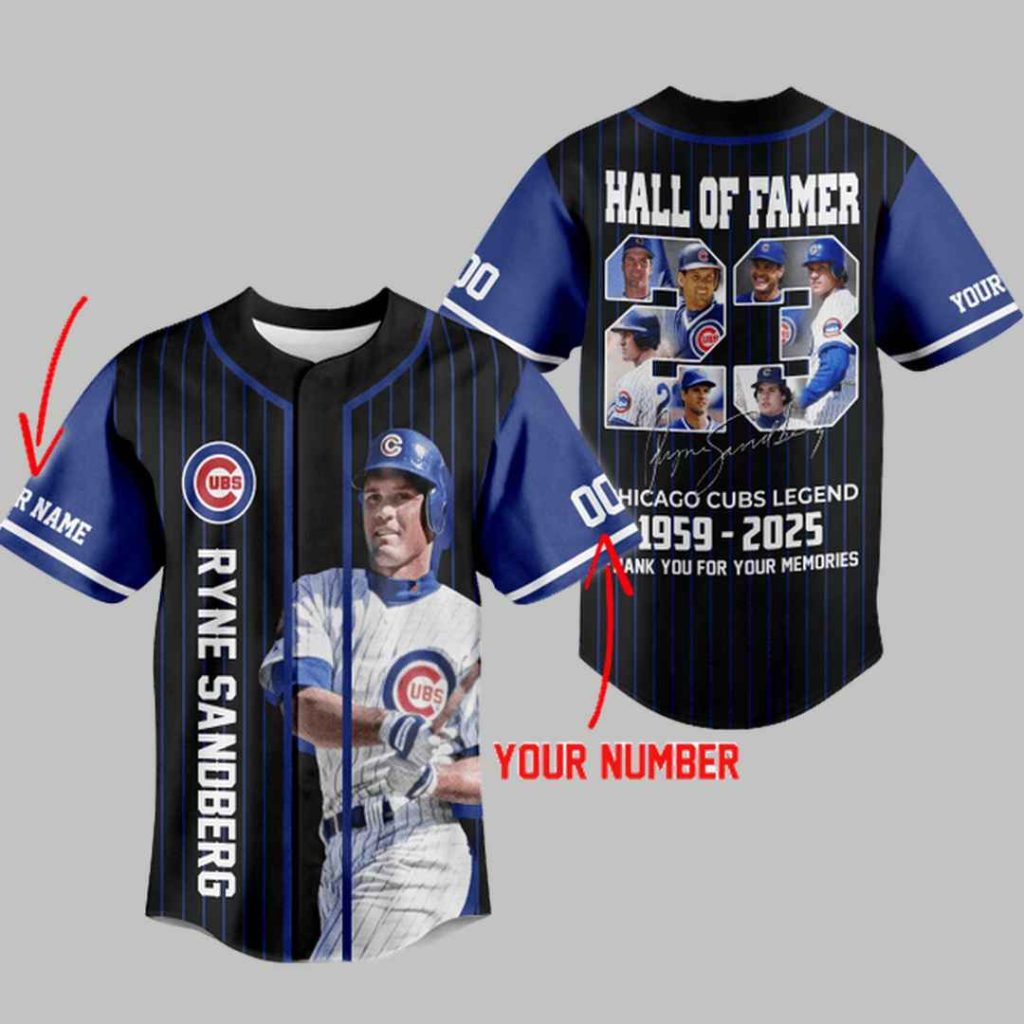 Cubs Ryne Sandberg Forever 23 1959 2025 Jersey 3 Cubs Ryne Sandberg Forever 23 1959 2025 Jersey 3