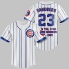 Cubs x Ryne Sandberg 23 Baseball Jersey 1