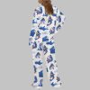 Cute Blahaj Silky Satin Pajama Set 4