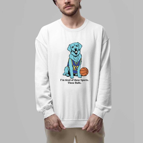 Dog Im Tired Of These Sports These Balls Shirt 3