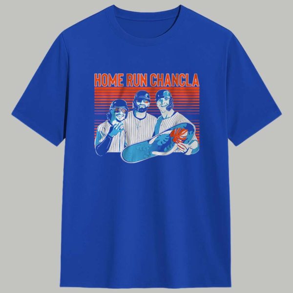 Francisco Lindor Brandon Nimmo Pete Alonso Home Run Chancla Shirt 1
