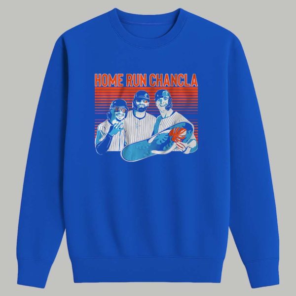 Francisco Lindor Brandon Nimmo Pete Alonso Home Run Chancla Shirt 3