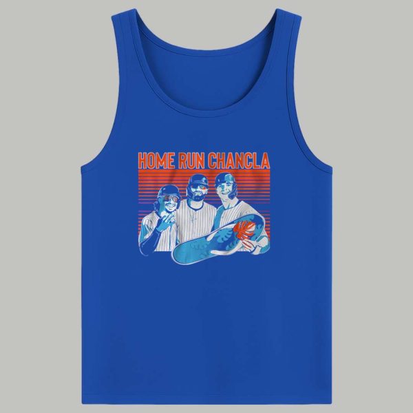 Francisco Lindor Brandon Nimmo Pete Alonso Home Run Chancla Shirt 4