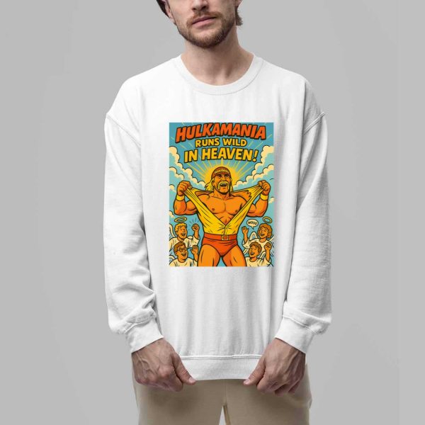 Hulkamania Runs Wild In Heaven Shirt 3