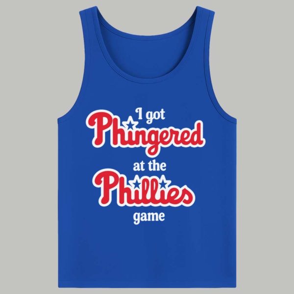 I Got Phingered At The Phillies Game Shirt 4